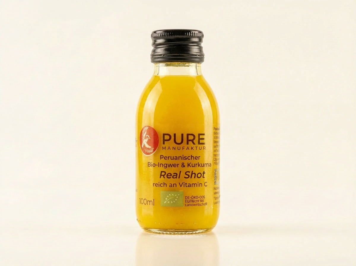Pure Shot Orange-Kurkuma-Ingwer